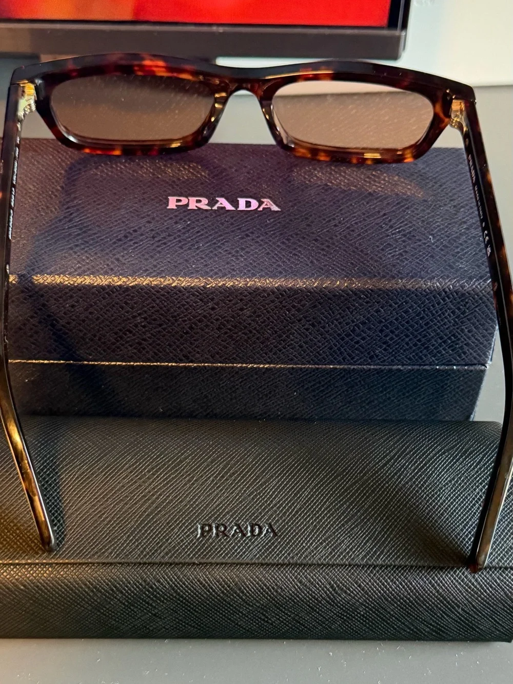 Prada Tortoiseshell Prada SPRD05-F